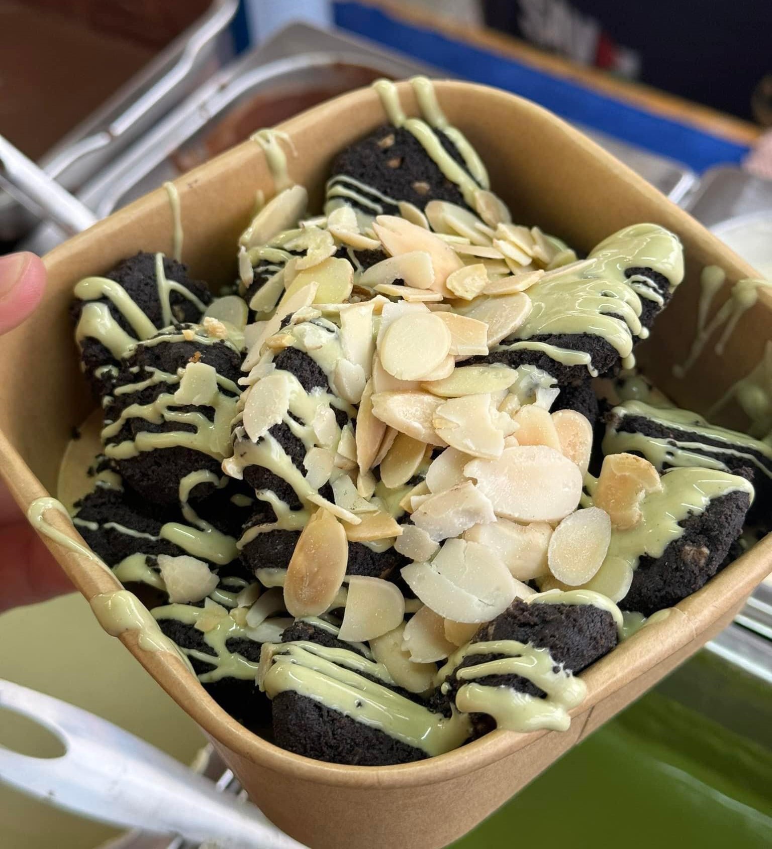 Dark Cookies Pistachio